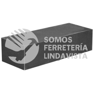 548 LADRILLO ABRASIVO SHELLAC GRIS TIPO LL-04 (8"X3"X2") AUSTROMEX