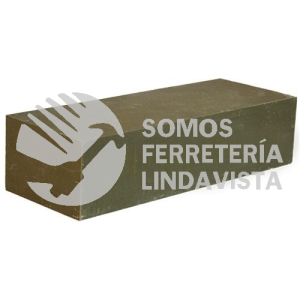 549 LADRILLO ABRASIVO SHELLAC VERDE TIPO LL-04 (8"X3"X2") AUSTROMEX
