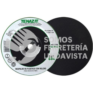 634 RESPALDO PARA DISCOS DE FIBRA (7"X5/8"-11) TENAZIT