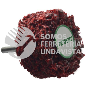 637 RUEDA CON VASTAGO SUPER LIMPIEZA (2"X1"X1/4") TENAZIT
