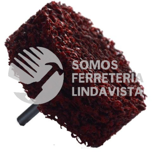 638 RUEDA CON VASTAGO SUPER LIMPIEZA (3"X1"X1/4") TENAZIT