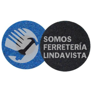 649 DISCO DE FIBRA DE CAMBIO RAPIDO AZUL GRANO FINO (3") TENAZIT