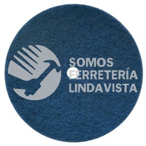 682 RUEDA DE FIBRA AZUL GRANO MEDIO (6"X1/2") TENAZIT
