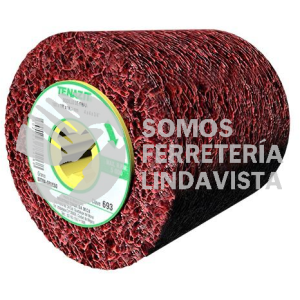 693 RODILLO DE FIBRA ROJO (4"X4"X3/4") TENAZIT