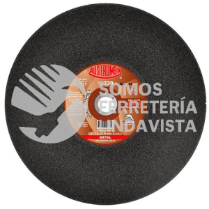 739 DISCO PARA CORTE DE METAL SOLIDOS CHIP-CUT TIPO 41 GRANO 30 (12"X1/8"X1") AUSTROMEX