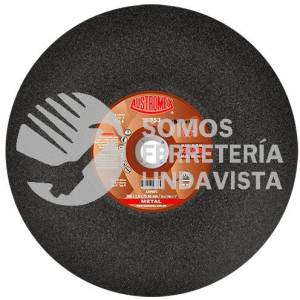 753 DISCO PARA CORTE DE METAL HUECOS CHIP-CUT TIPO 41 GRANO 30 (14"X7/64"X1") AUSTROMEX
