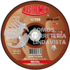 759 DISCO PARA CORTE DE METAL CHIP-CUT TIPO 41 GRANO 30 (7"X1/8"X5/8") AUSTROMEX