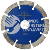 829 DISCO DE DIAMANTE AZUL SEGMENTADO USO GENERAL (4-1/2"X0 085"X7/8") AUSTRODIAM AUSTROMEX