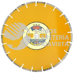 838 DISCO DE DIAMANTE AMARILLO SEGMENTADO ASFALTO (14"X0 125"X1") AUSTRODIAM AUSTROMEX