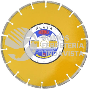 845 DISCO DE DIAMANTE AMARILLO SEGMENTADO ASFALTO (12"X0 125"X1") AUSTRODIAM AUSTROMEX