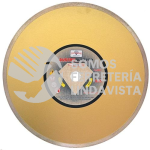 865 DISCO DE DIAMANTE RIN CONTINUO MATERIALES FRAGILES (14"X0 08"X1") AUSTRODIAM AUSTROMEX