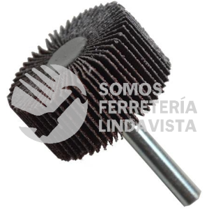 872 RUEDA FLAP CON VASTAGO GRANO 80 (1-1/2"X3/4"X1/4") TENAZIT