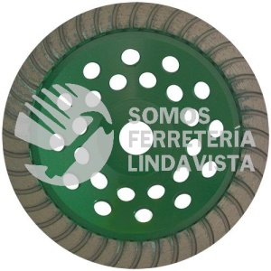 883 COPA DE DIAMANTE VERDE TURBO GRANITO (7"X7/8") AUSTRODIAM AUSTROMEX