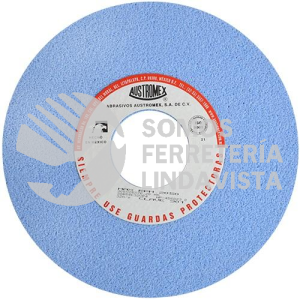 901 RUEDA AZUL VITRIFICADA PARA RECTIFICADO DE ACERO TIPO 1 GRANO 54 (12"X1"X3") AUSTROMEX