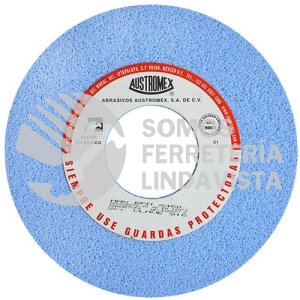 916 RUEDA AZUL VITRIFICADA PARA RECTIFICADO DE ACERO TIPO 1 GRANO 54 (10"X1"X3") AUSTROMEX