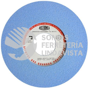 918 RUEDA AZUL VITRIFICADA PARA RECTIFICADO DE ACERO TIPO 7 GRANO 46 (12"X2"X3") AUSTROMEX