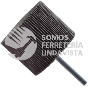 934 RUEDA FLAP CON VASTAGO GRANO 80 (2"X1-1/2"X1/4") TENAZIT