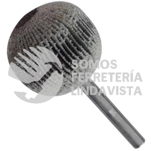948 RUEDA FLAP ESFERICA CON VASTAGO GRANO 80 (1-7/16"X1/4") TENAZIT