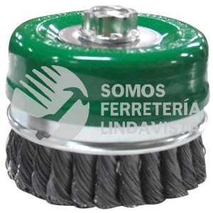 968 CEPILLO TIPO COPA DE ALAMBRE TRENZADO (4"X0 020"XMR) TENAZIT