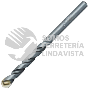 BCN1212 BROCA PARA CONCRETO DE ACERO ROLADO 1/2" X 12" ZANCO RECTO URREA