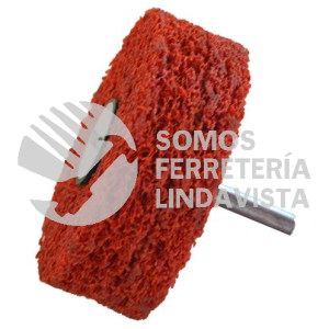 1028 RUEDA CON VASTAGO SUPER LIMPIEZA PLUS (3-1/8"X1"X1/4") TENAZIT