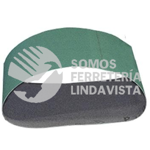 1076 BANDA DE LIJA DE OXIDO DE ZIRCONIO COLOR VERDE GRANO 80 (4"X12-1/2") TENAZIT