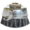 1101 CEPILLO EN COPA TRENZADO IZQUIERDA / DERECHA DE ACERO AL CARBON (2-1/2"X0 020"XMR) TENAZIT
