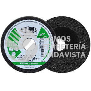 1271 COPA PARA DESBASTE DE PIEDRA EASY-CUT TIPO 11 GRANO 36 (3-5/32"X1-3/4"XM14-2) AUSTROMEX