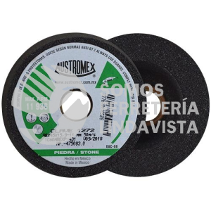 1272 COPA PARA DESBASTE DE PIEDRA EASY-CUT TIPO 11 GRANO 60 (3-5/32"X1-3/4"X5/8"-11) AUSTROMEX