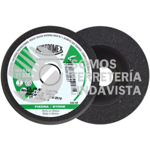 1275 COPA PARA DESBASTE DE PIEDRA EASY-CUT TIPO 11 GRANO 80 (3-5/32"X1-3/4"XM14-2) AUSTROMEX