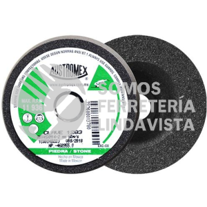 1283 COPA PARA DESBASTE DE PIEDRA - IMPERIAL TIPO 11 GRANO 80 (3-5/32"X1-3/4"XM14-2) AUSTROMEX