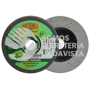 1288 COPA SHELLAC PARA PULIDO TIPO 11 GRANO 3 (3-5/32"X1-3/4"X5/8"-11) AUSTROMEX