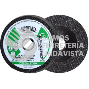 1293 COPA PARA DESBASTE DE PIEDRA IMPERIAL TIPO 11 GRANO 36 (3-5/32"X1-3/4"XM14-2) AUSTROMEX