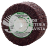 1390 RODILLO DE FIBRA CON LIJA GRANO 80 (4"X2"X5/8-11"-1") TENAZIT