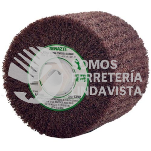 1392 RODILLO DE FIBRA GRANO GRUESO (4-1/4"X4"X5/8"-11) TENAZIT