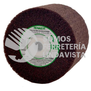 1394 RODILLO DE FIBRA GRANO FINO (4-1/4"X4"X5/8"-11) TENAZIT