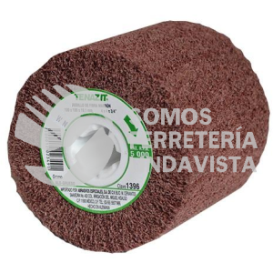 1396 RODILLO DE FIBRA GRANO GRUESO (4"X4"X3/4") TENAZIT