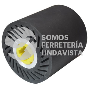 1398 RODILLO DE HULE VULCANIZADO HOLDEX (4"X4"X3/4") TENAZIT