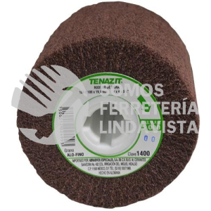 1400 RODILLO DE FIBRA GRANO FINO (4"X4"X3/4") TENAZIT