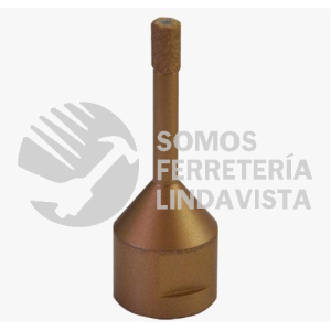1428 BROCA DE DIAMANTE CON PARAFINA SOLDADA AL VACIO (1/4"X5/8-7/16") AUSTRODIAM AUSTROMEX