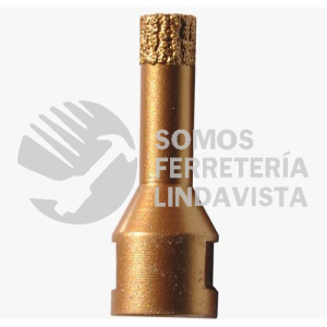 1432 BROCA DE DIAMANTE CON PARAFINA SOLDADA AL VACIO (1/2"X5/8"-11) AUSTRODIAM AUSTROMEX