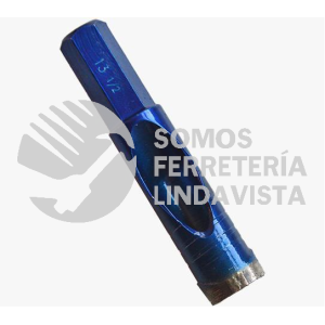 1449 BROCA DE DIAMANTE PARA GRES Y MATERIALES CERAMICOS DE 1/2" DE DIAMETRO (3/8") AUSTRODIAM AUSTROMEX