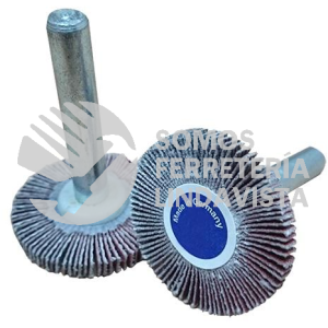 1475 MINI RUEDA FLAP CON VASTAGO GRANO 80 (1-3/16"X3/16"X1") TENAZIT