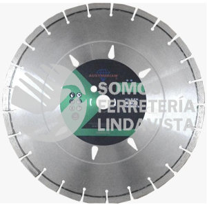 1538 DISCO DE DIAMANTE VERDE SEGMENTADO GRANITO (14"X0 125"X1") AUSTRODIAM AUSTROMEX