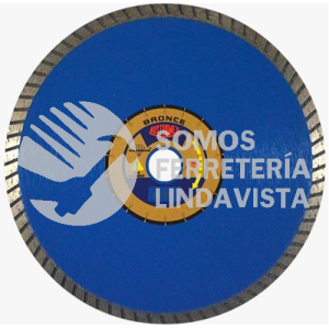 1542 DISCO DE DIAMANTE AZUL TURBO USO GENERAL (9"X0 10"X7/8") AUSTRODIAM AUSTROMEX