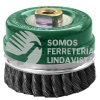 1568 CEPILLO TIPO COPA DE ALAMBRE TRENZADO (4"X0 014"XMR) TENAZIT