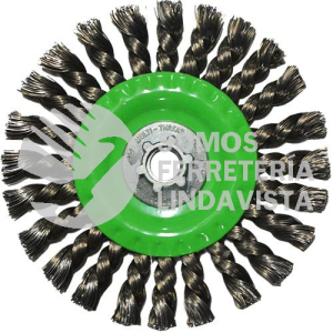 1578 CEPILLO CIRCULAR DE ALAMBRE TRENZADO (6"X0 020"XMR) TENAZIT