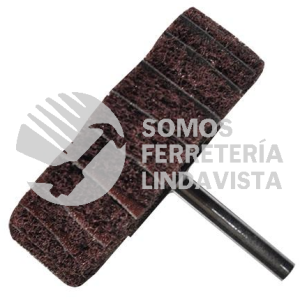 1603 RUEDA DE FIBRA / LIJA CON VASTAGO GRANO MEDIO (3"X1"X1/4") TENAZIT