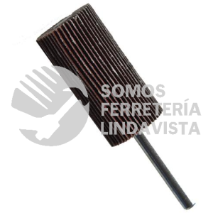 1638 RUEDA FLAP CON VASTAGO GRANO 120 (1"X2"1/4") TENAZIT