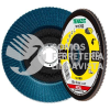 1703 DISCO LAMINADO CLASICA TIPO B GRANO 120 (4"X5/8") TENAZIT